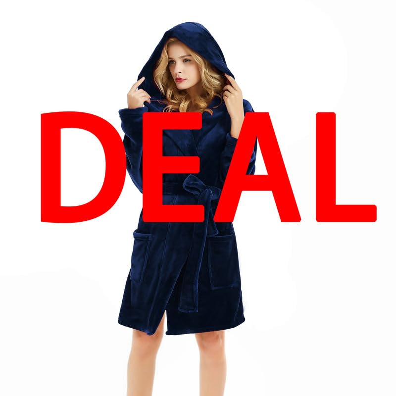 Navy-hooded