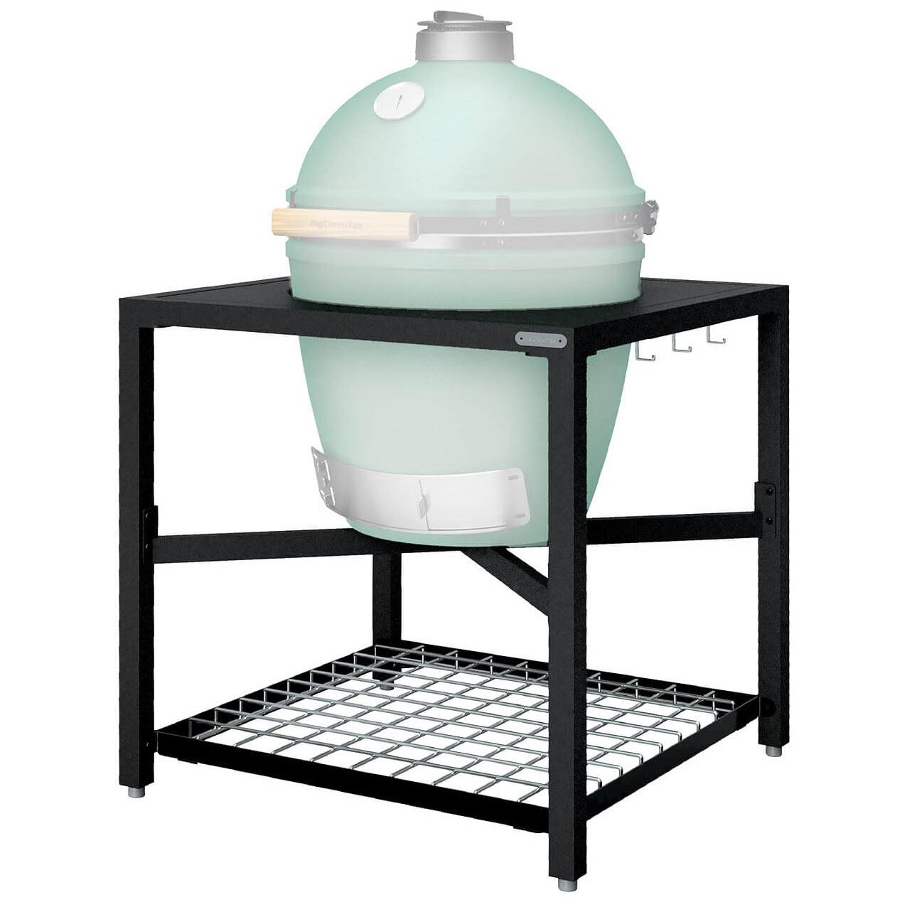 Big Green Egg Modular Nest Egg Frame for Medium Egg 122193 - Durable Outdoor Grill Stand for Kamado Style Cookers - Perfect for Backyard BBQs, Patio Cooking & Outdoor Entertaining