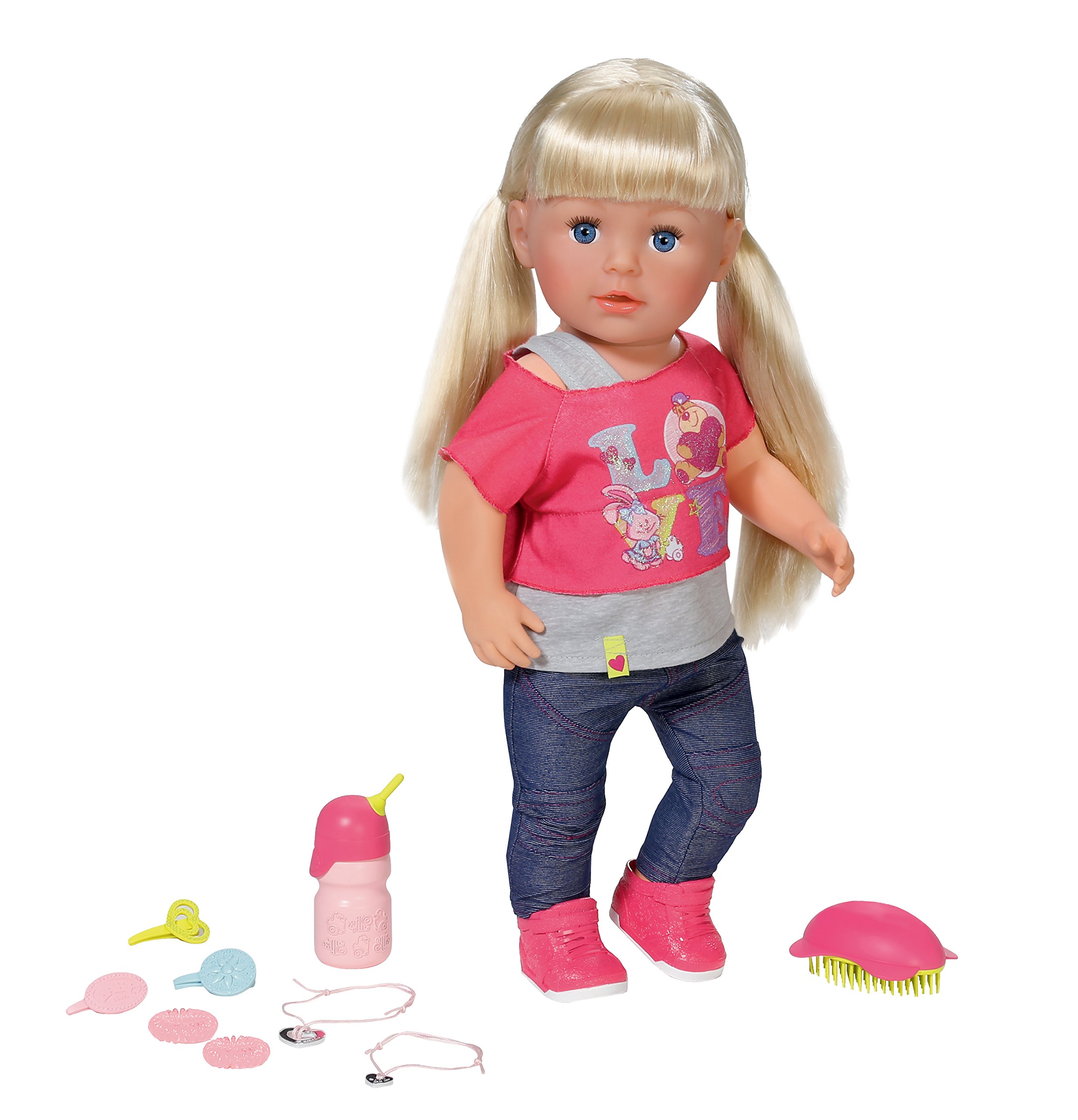 Baby Born Sister Doll - Interactive Baby Doll with Realistic Features for Kids | Perfect for Role Play, Pretend Play & Gift Giving