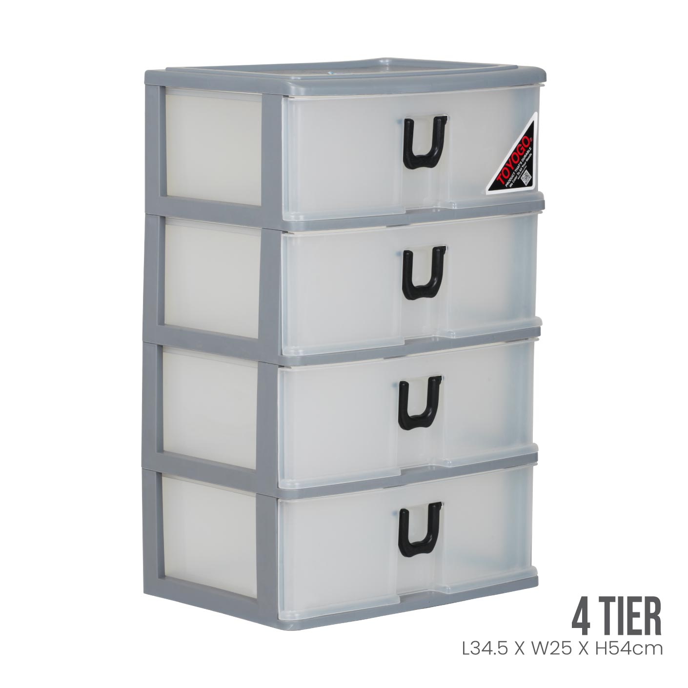 4-Tier A4 File Drawer Organizer for College & Office - Perfect for Storing Documents, Papers, and School Supplies (408 4) - Ideal for Dorm Rooms, Study Spaces & Work Desks