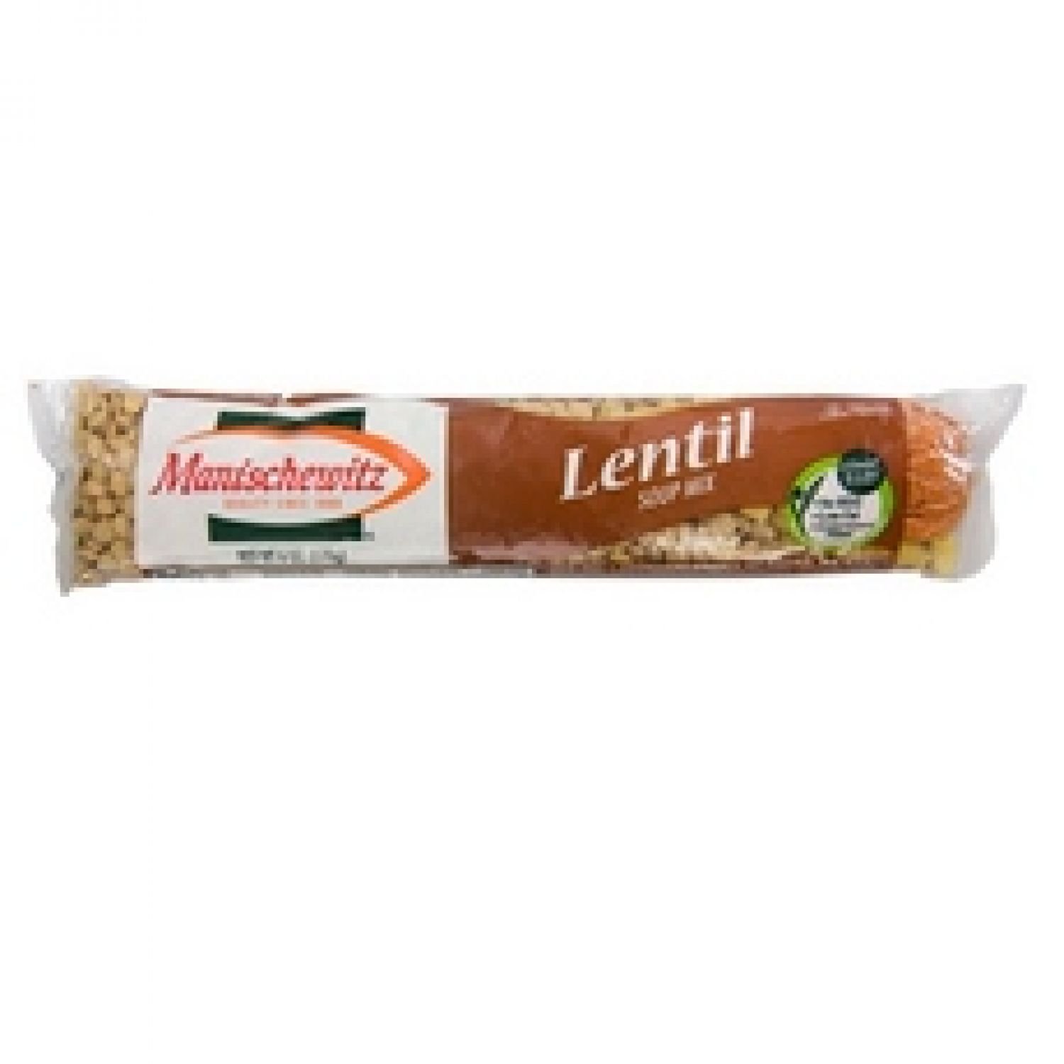 Manischewitz Lentil Soup Mix 6 Oz - Kosher, Vegan & Gluten-Free - Quick & Easy Meal for Lunch, Dinner or Passover Seder