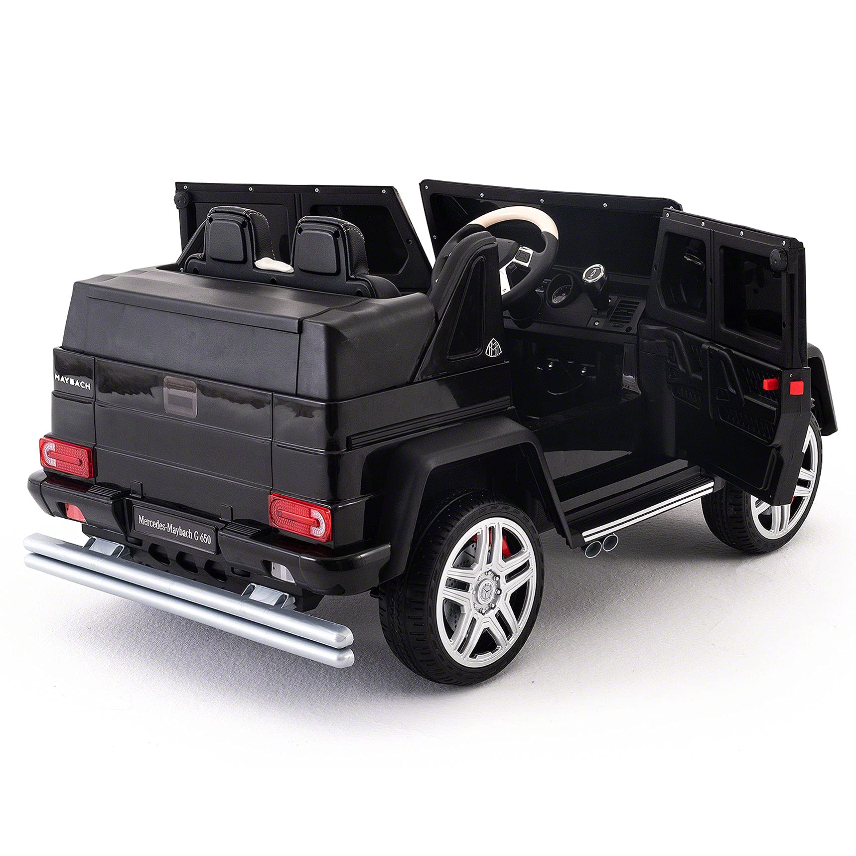 Modern Kids Mercedes Maybach G650 12V Electric Ride-On Car with Parental Remote Control, EVA Foam Wheels, Leather Seat, MP3/USB Player & LED Lights - Perfect for Outdoor Play & Birthday Gifts