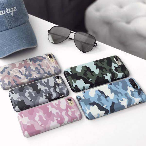 Gray Camo iPhone Case - Durable Protective Cover for iPhone 13/14/15 Pro Max - Military Grade Shockproof Slim Design - Perfect for Outdoor, Travel & Daily Use