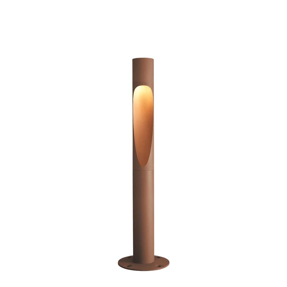 FLINDT BOLLARD Lamp - Outdoor LED Bollard Light for Garden, Pathway, and Driveway Lighting - Weatherproof & Energy Efficient Landscape Lighting Solution