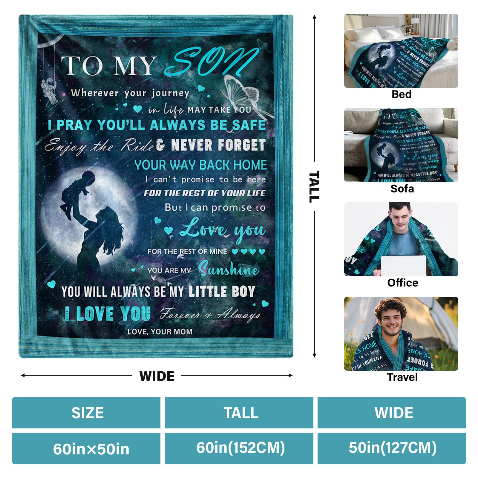 Cozy Son Blanket 60