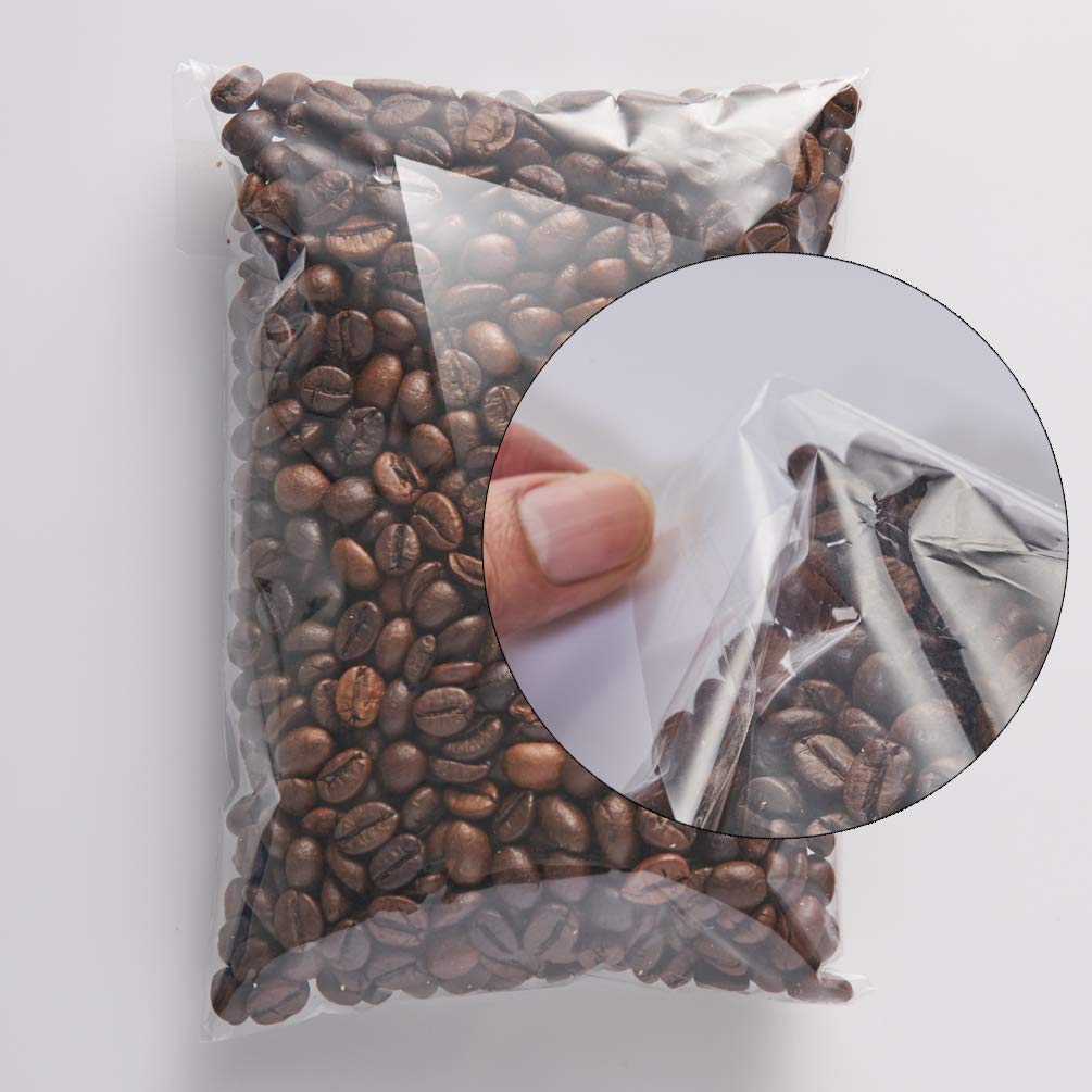 100 Pack 3x4 Inch Small Crystal Clear Resealable Cellophane Bags - Self Protective Cello Bags for Candy, Cookies, Cards | Perfect for Party Favors, Wedding Treats & Gift Packaging