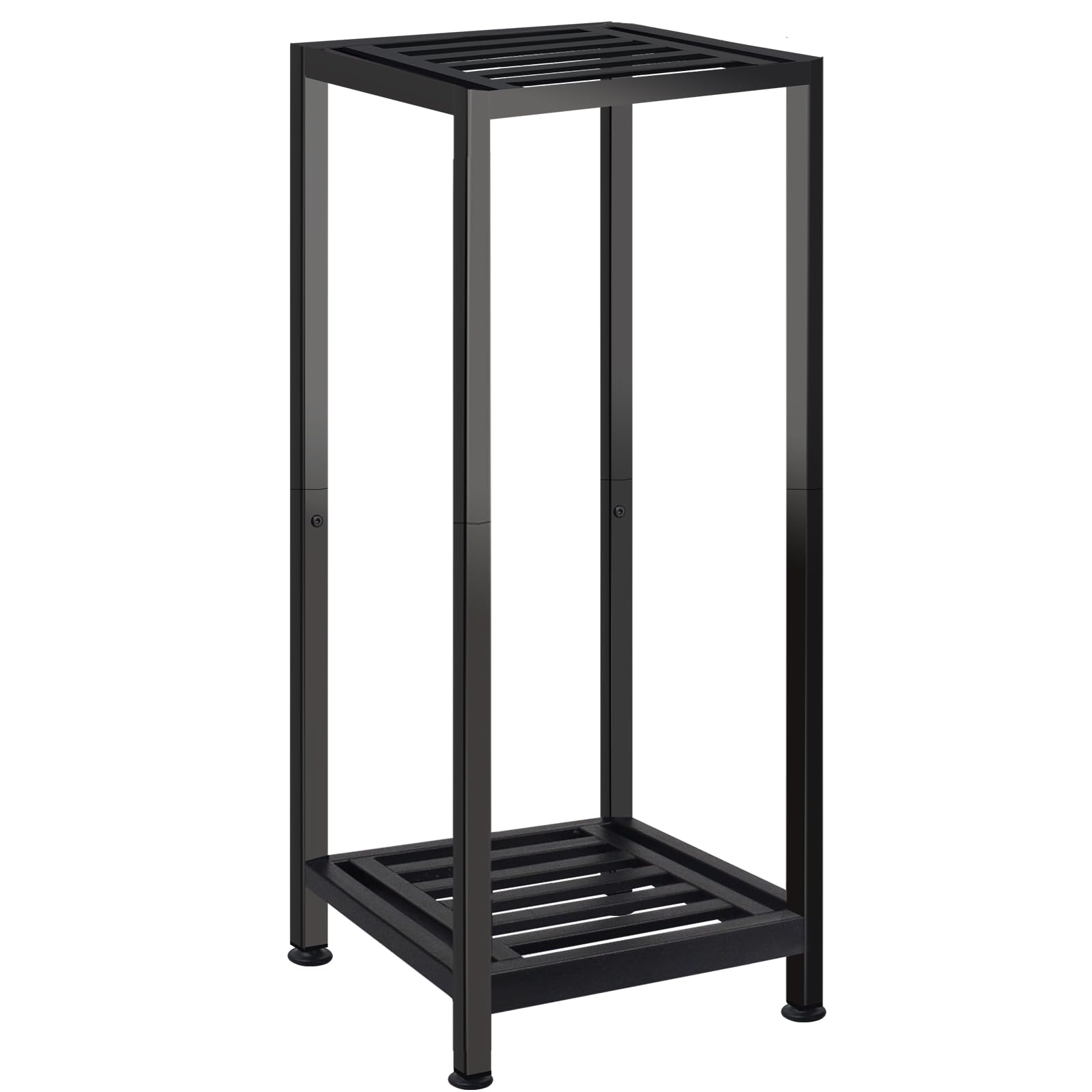 Heavy Duty Wrought Iron Plant Stand for Indoor & Outdoor Use - Decorative Metal Flower Pedestal for Patio, Garden, Deck, Living Room | Perfect for Displaying Potted Plants and Home Decor