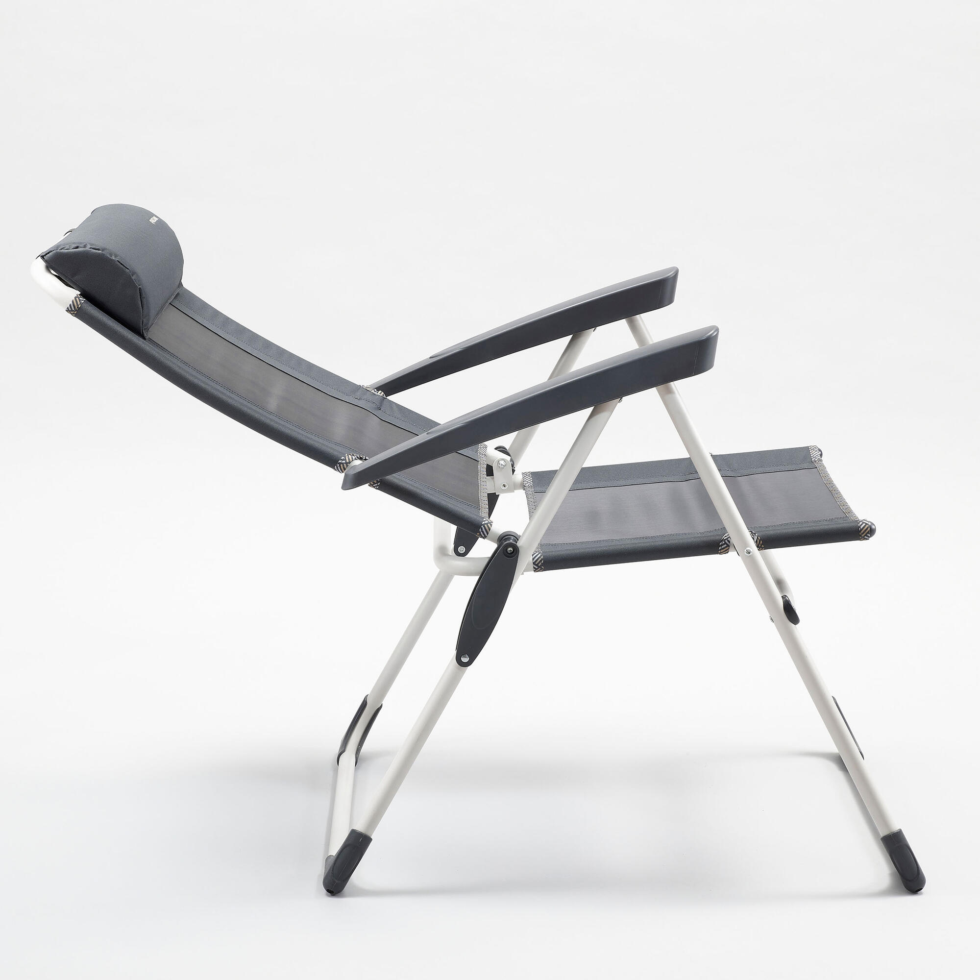 Quechua Adjustable Reclining Camping Chair - Lightweight Portable Outdoor Chair for Beach, Picnic, Hiking & Backyard Relaxation