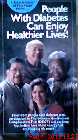 Managing Diabetes for a Healthier Life - Educational VHS for Diabetics | Home Health Guide & Daily Wellness Tips