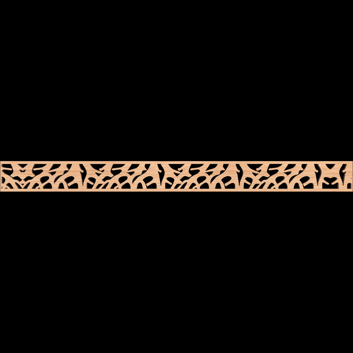 Premium Manton Fretwork Moulding Trim - Decorative Wood Carving for Home Decor, Furniture & DIY Projects | Perfect for Crown Molding, Wall Paneling & Cabinet Accents