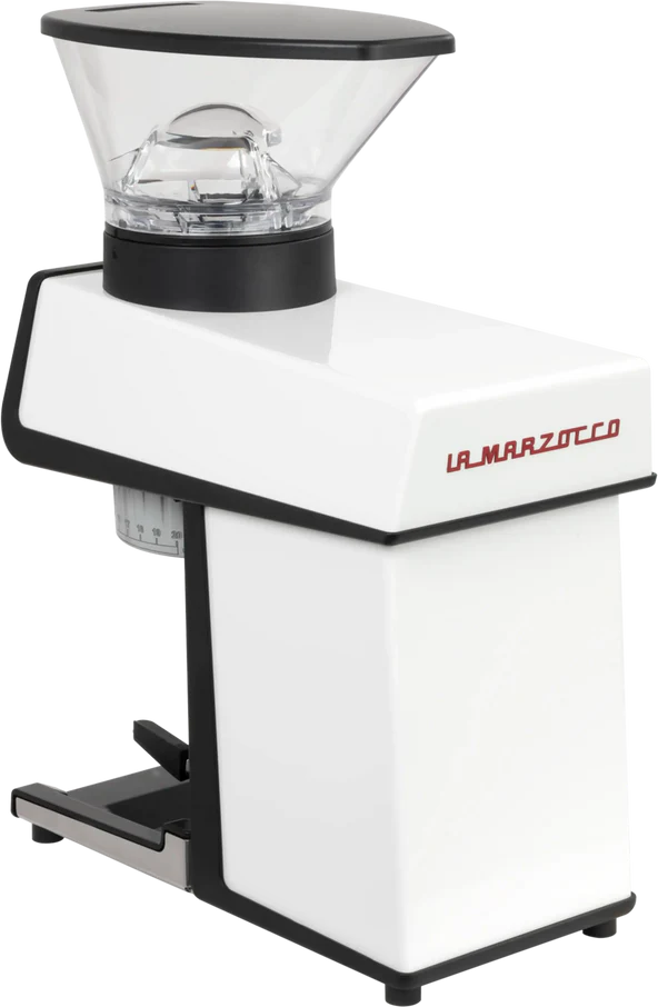 La Marzocco Pico Grinder - Premium White Espresso Coffee Grinder for Home & Cafe Use | Perfect for Espresso, Pour Over & French Press Brewing