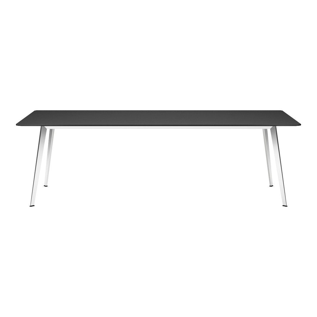 Modern Rectangular JW Dining Table - Solid Wood Kitchen Table for 6-8 People - Perfect for Family Dinners & Entertaining Guests