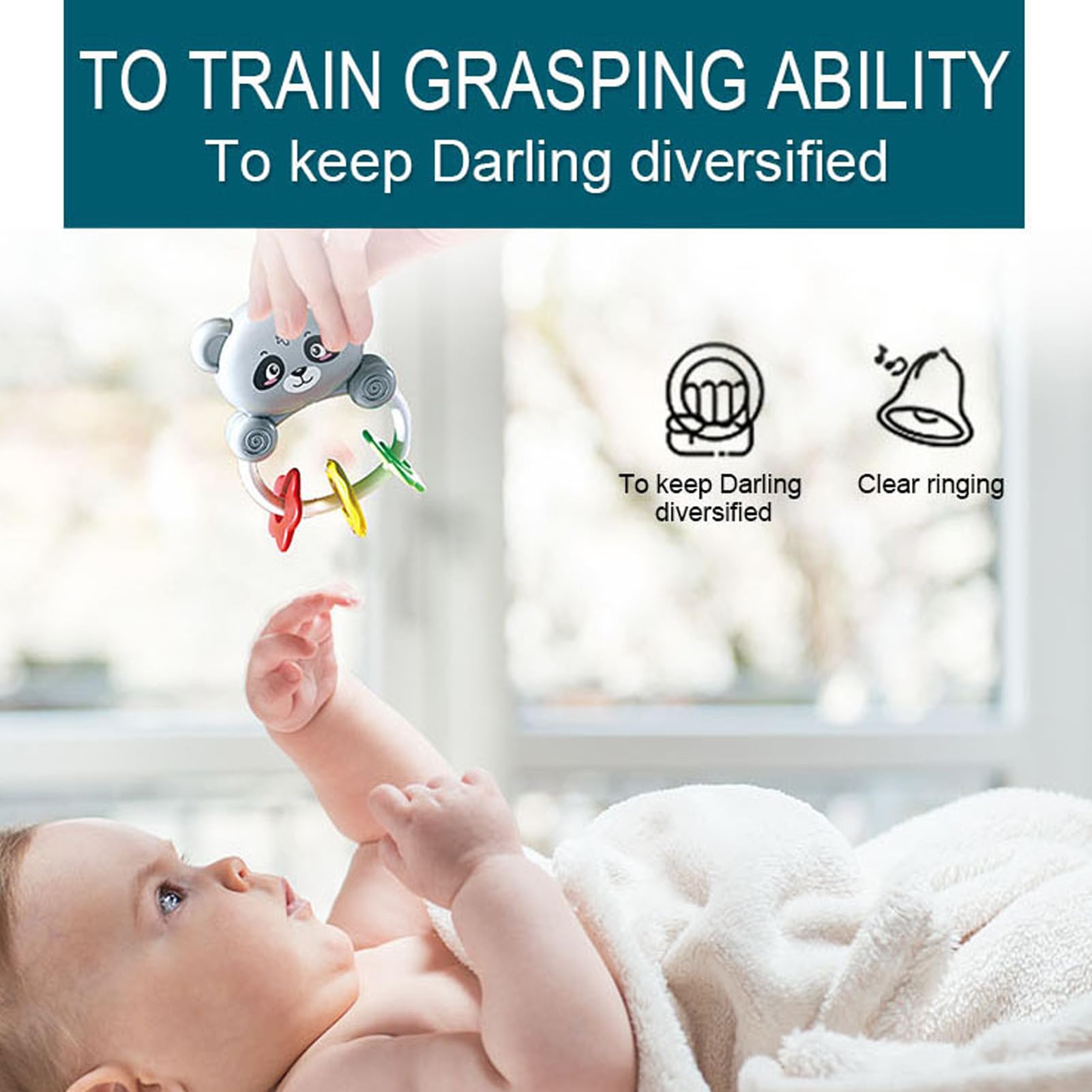 **Baby Push Walker with Adjustable Height - Multifunctional Piano Playmat & Activity Gym for Infants - Sensory Development Toy for Tummy Time, Crawling & Early Learning - Perfect for Nursery, Playroom & Daycare**