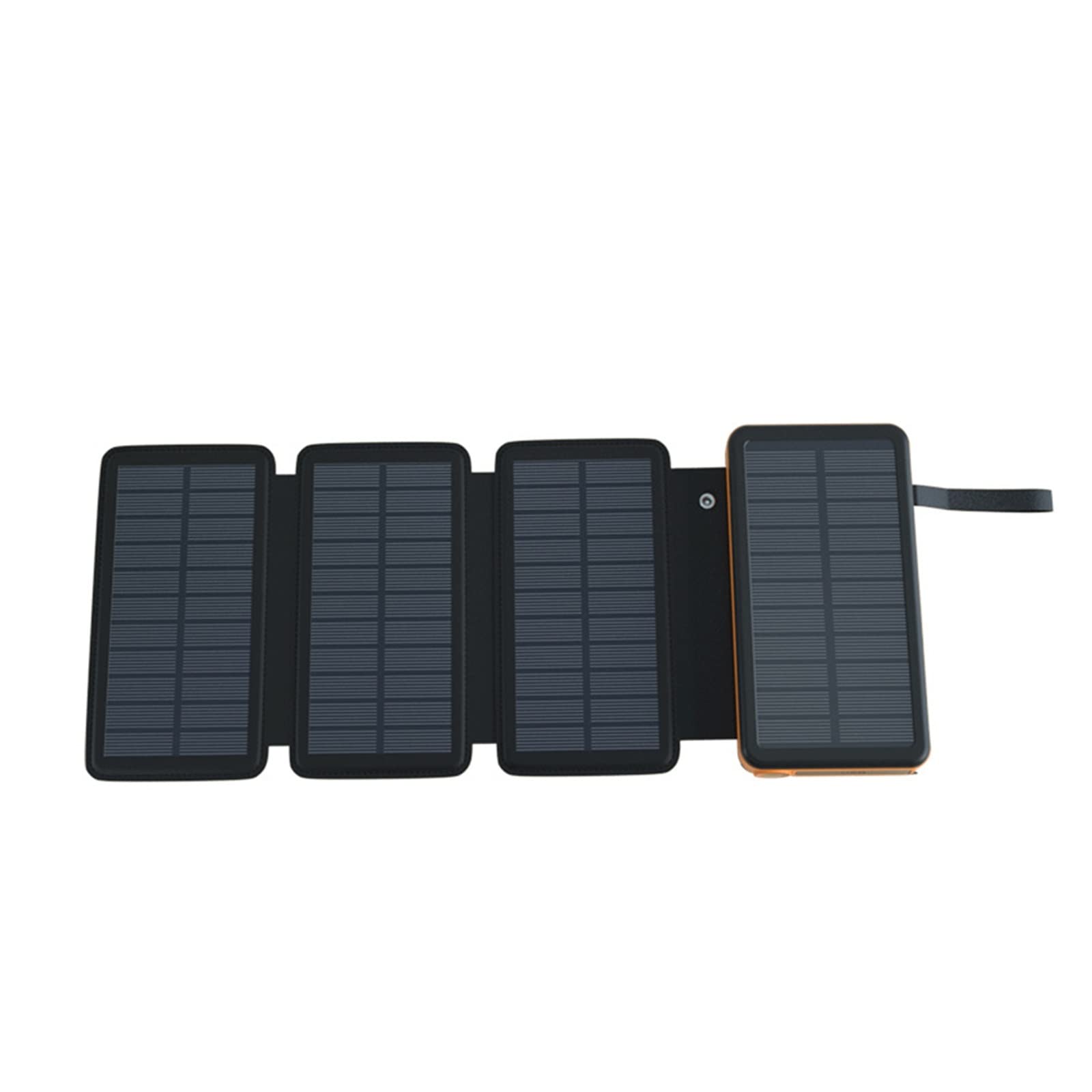 20000mAh Solar Power Bank with Wireless Charging - Portable Outdoor Solar Charger for iPhone, Android, Camping, Hiking & Emergency (Orange, 8000mAh) | Waterproof Solar Phone Charger for Travel, Backpacking & Power Outages