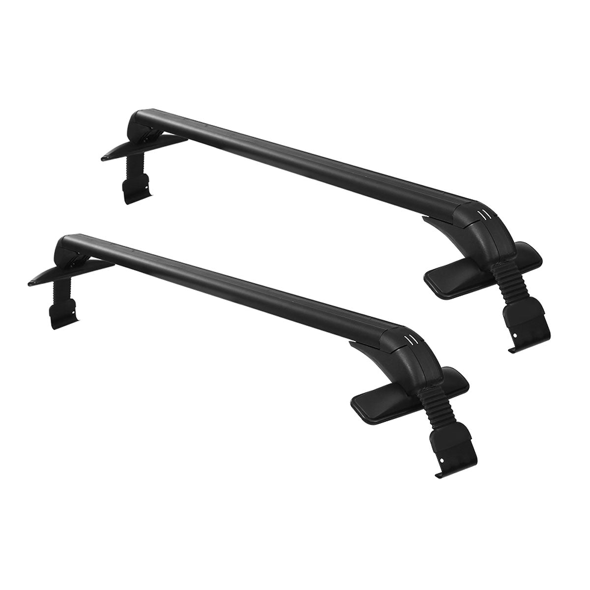 Universal 105cm Car Roof Rack Carrier - Adjustable Aluminum Alloy Cross Bars with Lock System for SUVs, Sedans & Trucks | Perfect for Camping, Road Trips & Outdoor Adventures