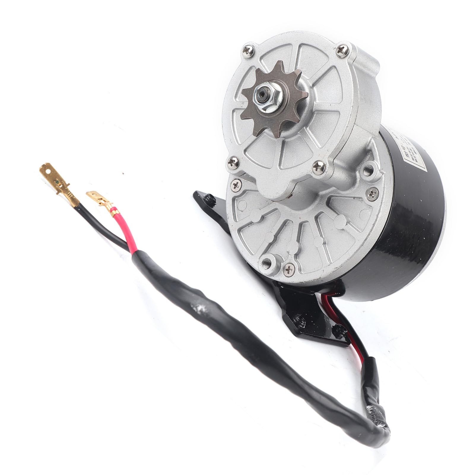 12V 250W Brushed DC Gear Reduction Motor with 9-Tooth Sprocket - High Torque Electric Motor for Scooters, E-Bikes & Electric Cars - Perfect for DIY Vehicle Upgrades and Power Transmission Systems