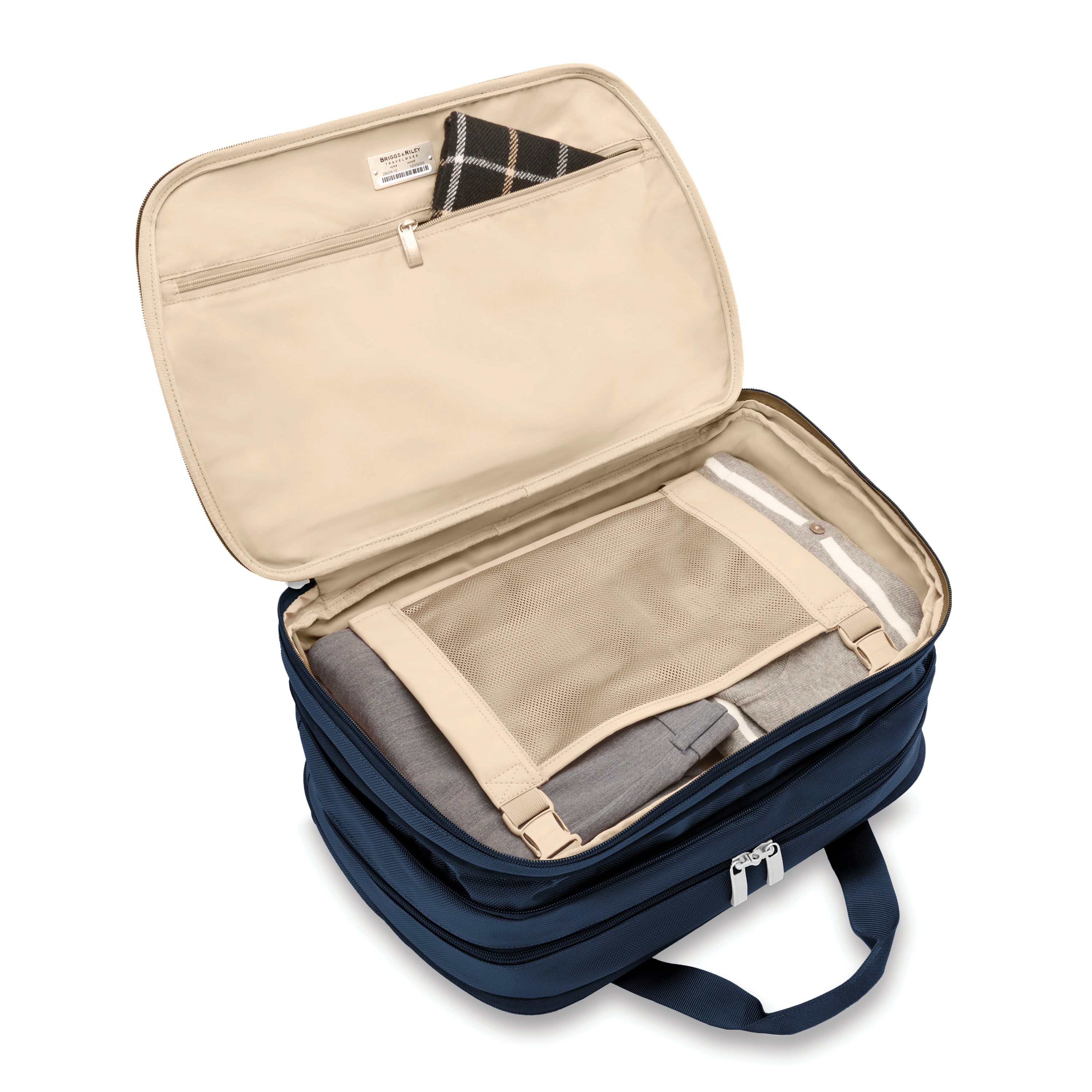 Briggs & Riley BASELINE Expandable Carry-On Luggage - Lightweight Durable Suitcase for Air Travel, Business Trips & Weekend Getaways