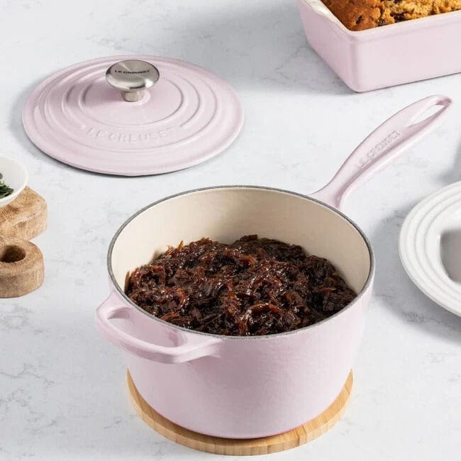 Le Creuset 1.75 Quart Enameled Cast Iron Sauce Pan with Lid - Multiple Colors for Cooking, Simmering & Serving Soups, Sauces, and Stews