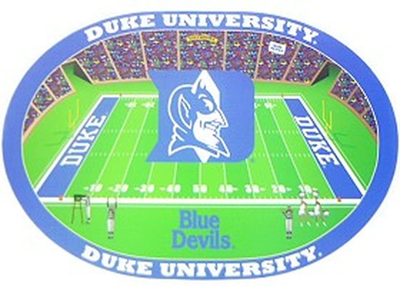 Duke Blue Devils Placemats Set of 4 - NCAA Basketball Team Themed Table Mats for Game Day Parties, Dining Room Decor, and Sports Fan Gifts