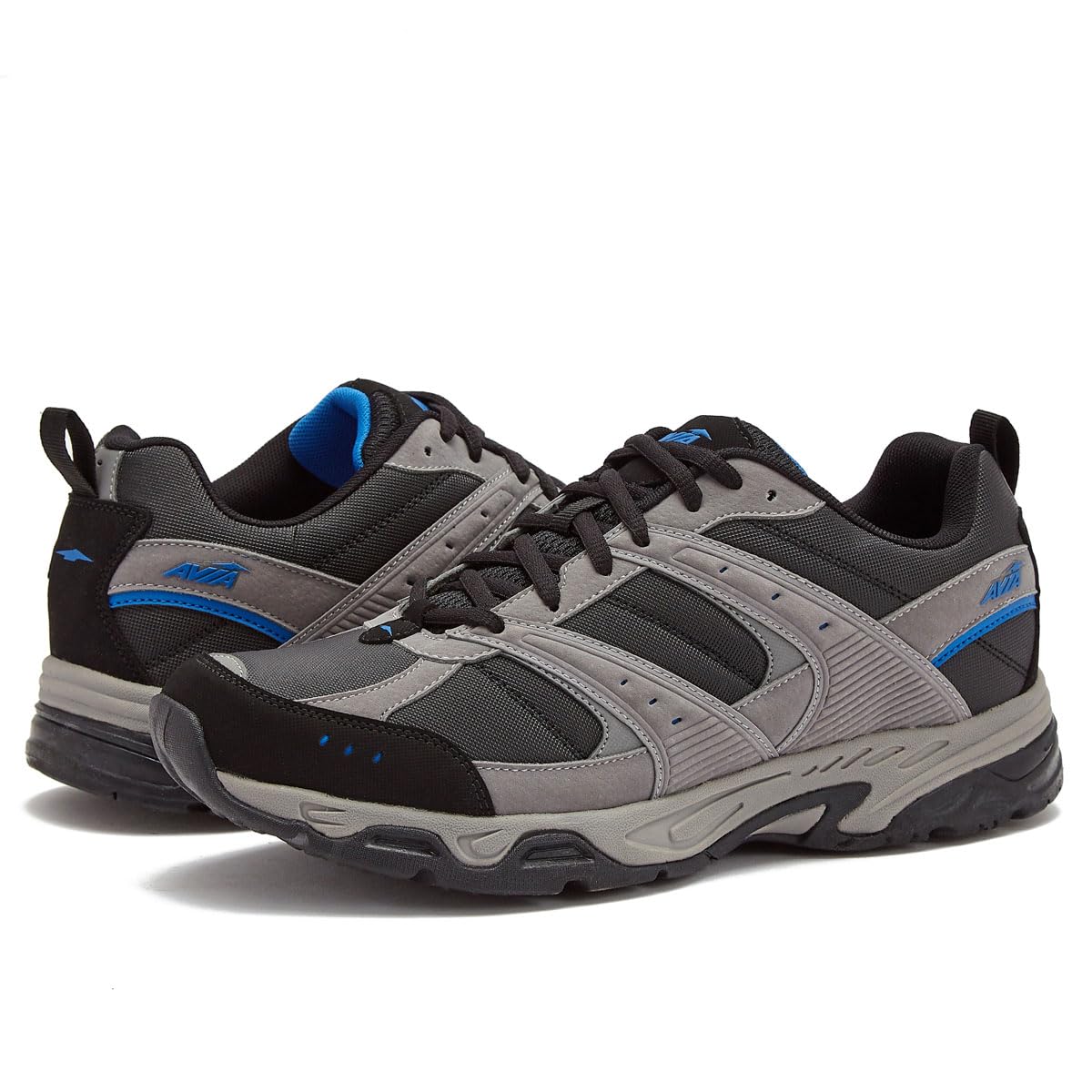 **Avia Avi-Verge Men's Athletic Sneakers - Breathable Cross Training Tennis Shoes for Pickleball, Walking & Court Sports - Medium & Extra Wide Width Sizes 7-16 - Perfect for Gym, Running & Casual Wear**