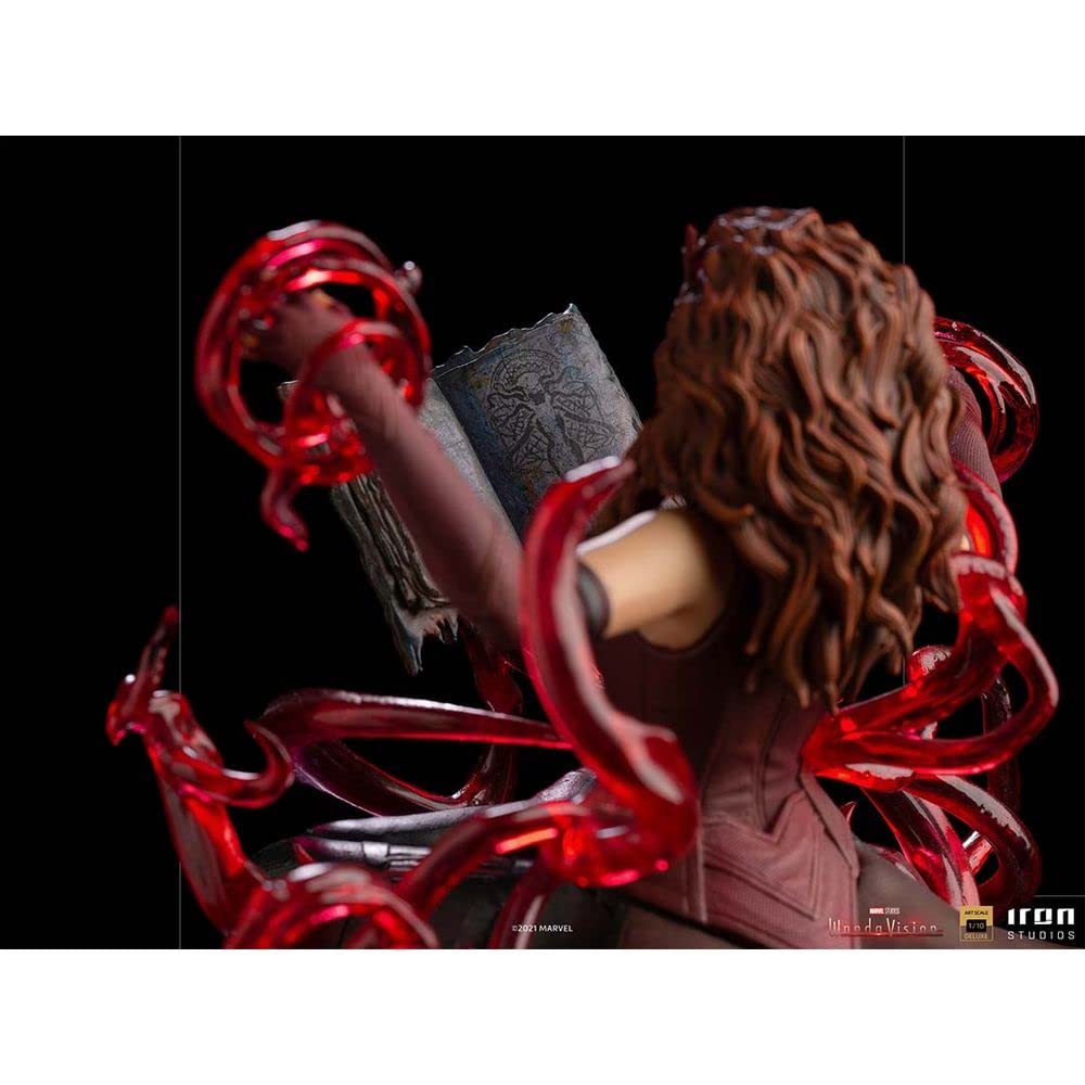Iron Studios 1:10 Scale Scarlet Witch Deluxe Art Statue - WandaVision Collectible Figure for Marvel Fans & Home Display