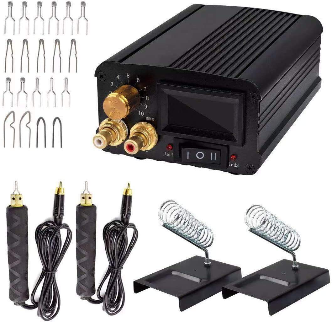 Professional Wood Burning Kit - 110V Dual Pen Pyrography Machine with Digital Temperature Control & 20 Tips - Perfect for Wood, Leather, Gourd Crafts - DIY Art, Home Decor, Gift Making