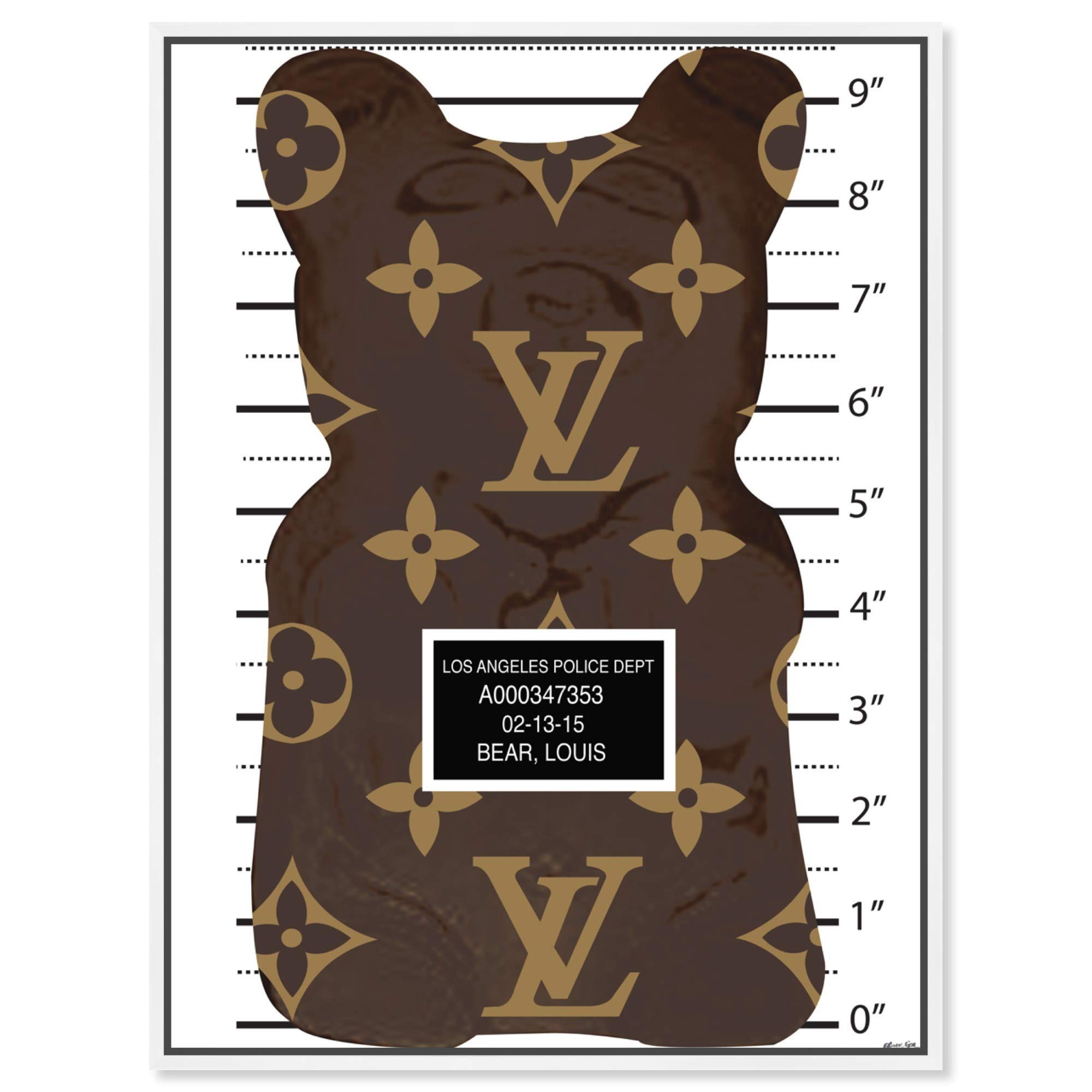 LV Gummy by Matt Bentley Hoover - Sweet Food & Cuisine Framed Wall Art Canvas Prints | Perfect for Kitchen Decor, Dining Room Art & Gift for Food Lovers