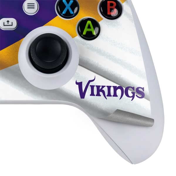 Official NFL Minnesota Vikings Gaming Skin for Xbox Series S Controller - Custom Decal Sticker for Enhanced Grip & Style - Perfect for Gamers & Fans