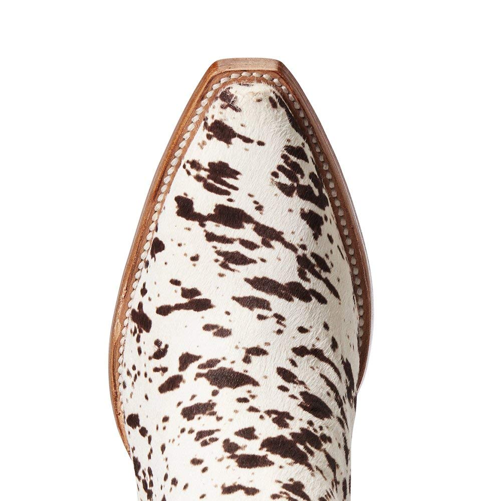 ARIAT Women's Dixon Haircalf Leopard Print Fashion Boots - Western Style Cowgirl Boots for Riding, Country Outfits & Night Out