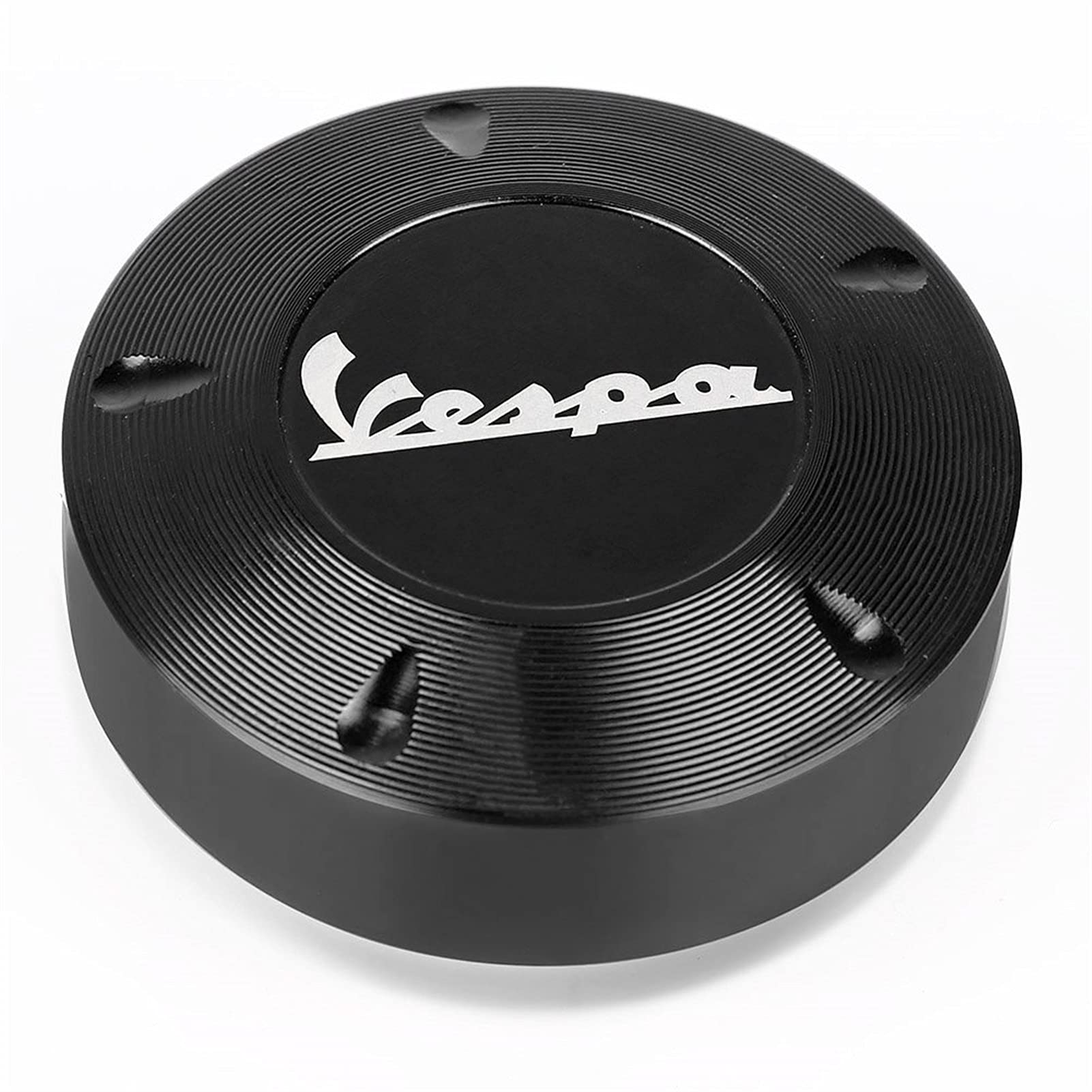 Premium CNC Aluminum Motorcycle Gas Tank Fuel Filler Cap - Universal Fit for Vespa GTS/GTV/LX/Primavera/Sprint Models - Durable Oil Cap Cover Replacement for Scooters & Motorcycles - Perfect for Commuting, Touring & Urban Riding