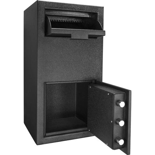 Barska AX12590 Digital Lock Front Loading Depository Safe - Secure Cash, Jewelry & Documents - Ideal for Home, Office & Retail Use