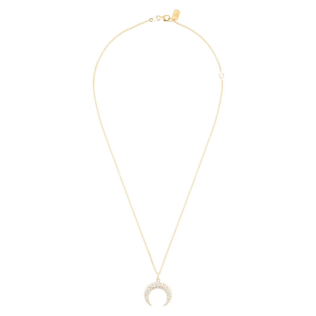 Mini Diamond Dharma Necklace - Elegant Spiritual Jewelry for Women - Perfect for Meditation, Yoga & Everyday Wear