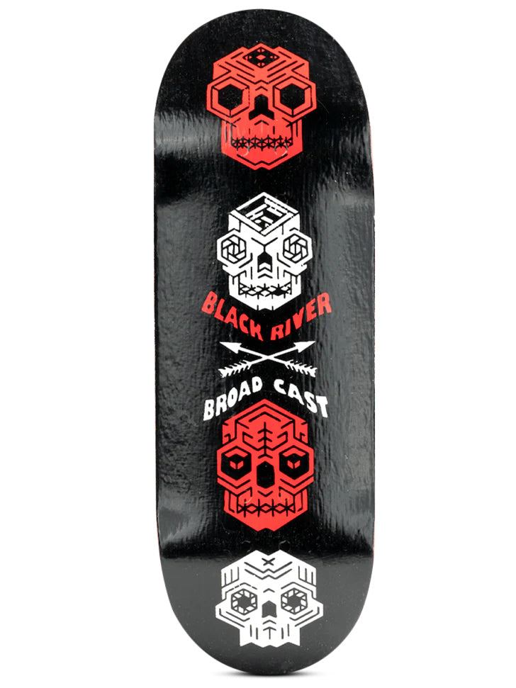 Blackriver Fingerboard Deck - Professional Finger Skateboard for Tricks & Stunts | Perfect for Skateboard Enthusiasts & Collectors | Indoor & Outdoor Practice