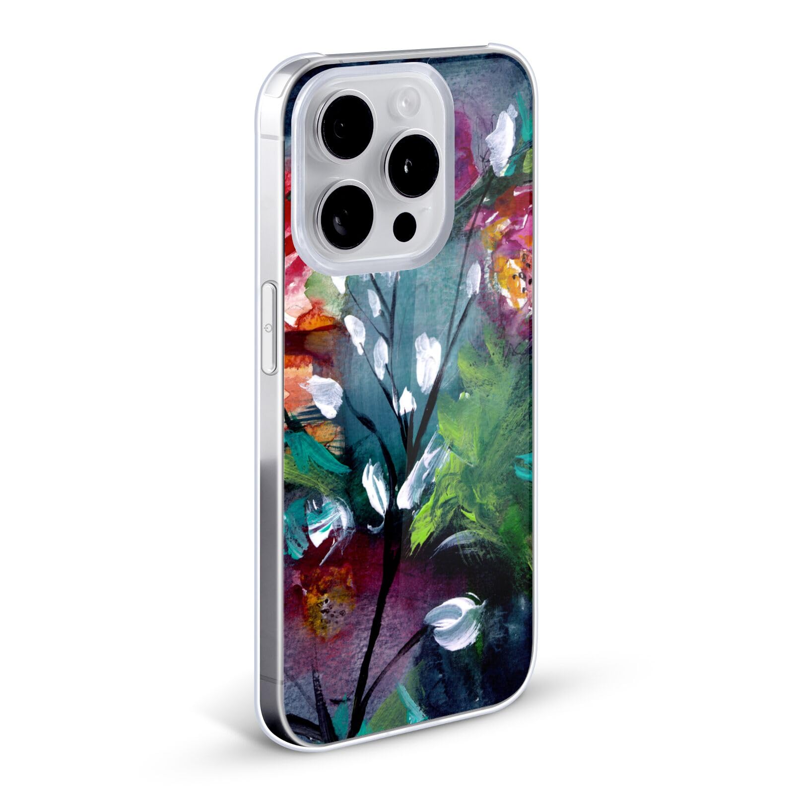 Officially Licensed Mai Autumn Night Floral Garden Hard Back Case for Apple iPhone 13 Pro Max - Durable Protective Phone Cover with Stylish Floral Design - Perfect for Daily Use, Travel & Gift Giving