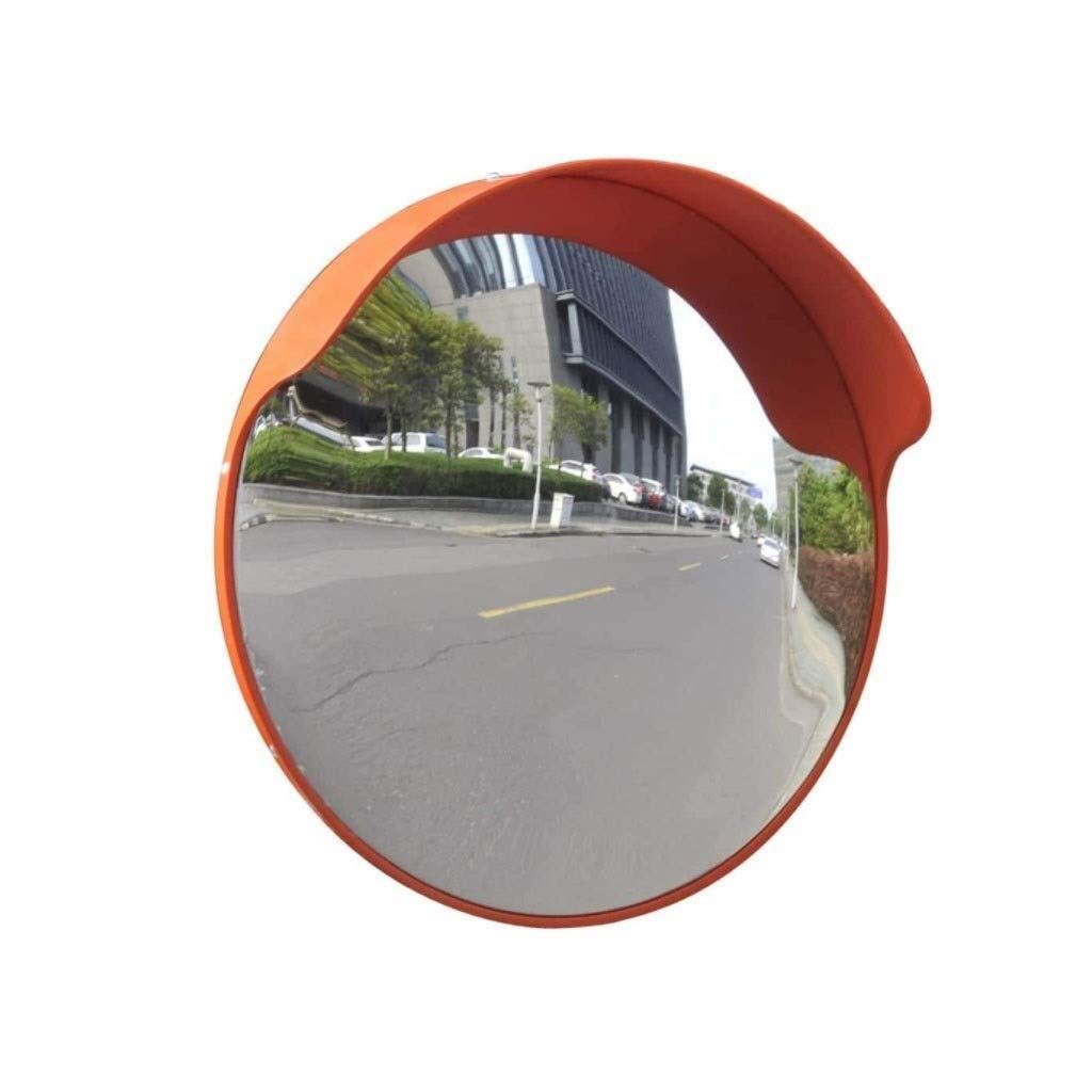 FXLYMR Shatter-Proof Convex Safety Mirror - 45cm Wide Angle Traffic Mirror for Indoor/Outdoor Use - Perfect for Garage Blind Spots, Parking Lots & Road Safety