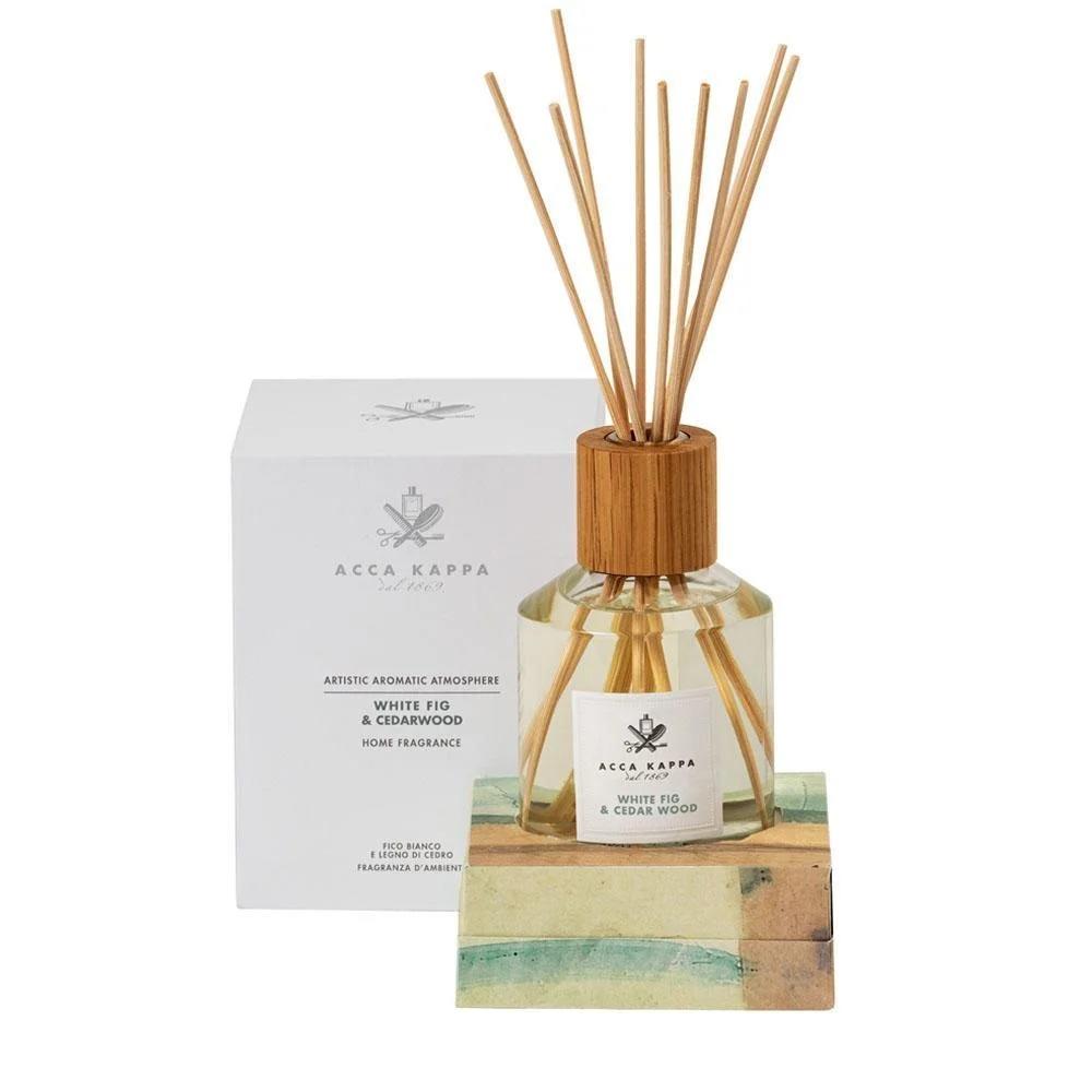 White Fig & Cedarwood Essential Oil Diffuser for Home - Aromatherapy Humidifier for Relaxation, Stress Relief & Better Sleep