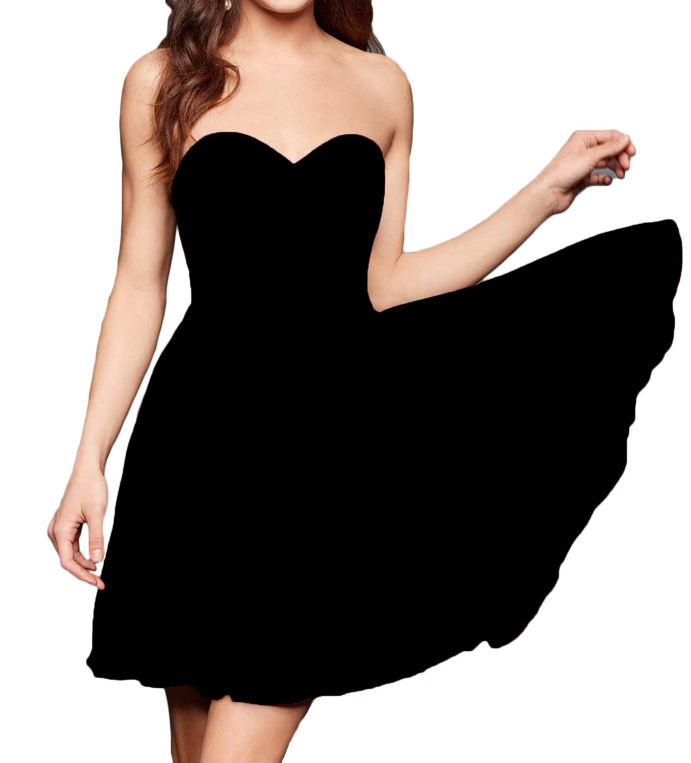 Strapless Short Homecoming Dresses for Women - Mini Prom Formal Gown HM03 | Perfect for Prom Night, Homecoming Dance & Special Occasions