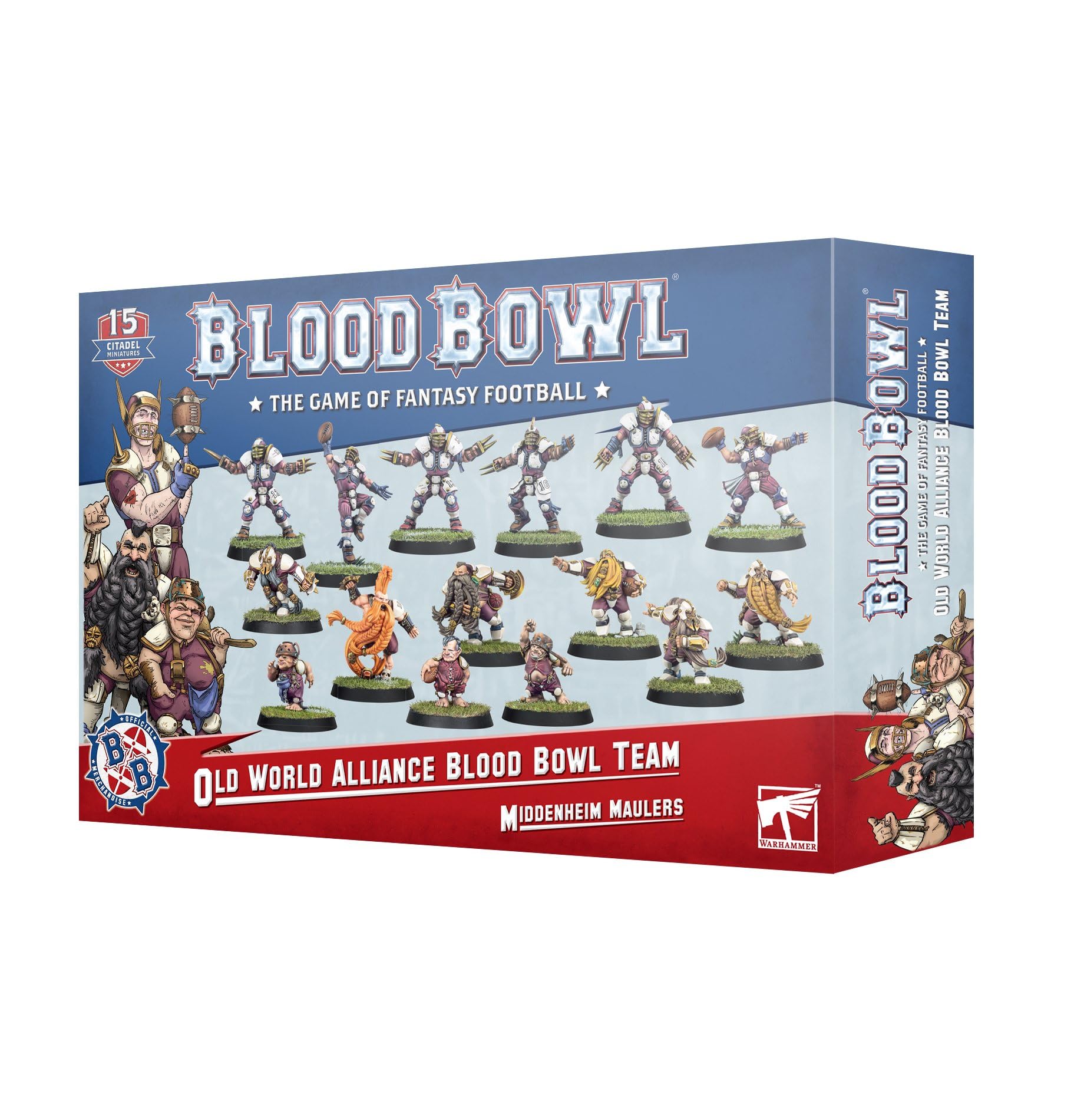 Blood Bowl Team: Middenheim Maulers - Fantasy Football Game for Tabletop Battles