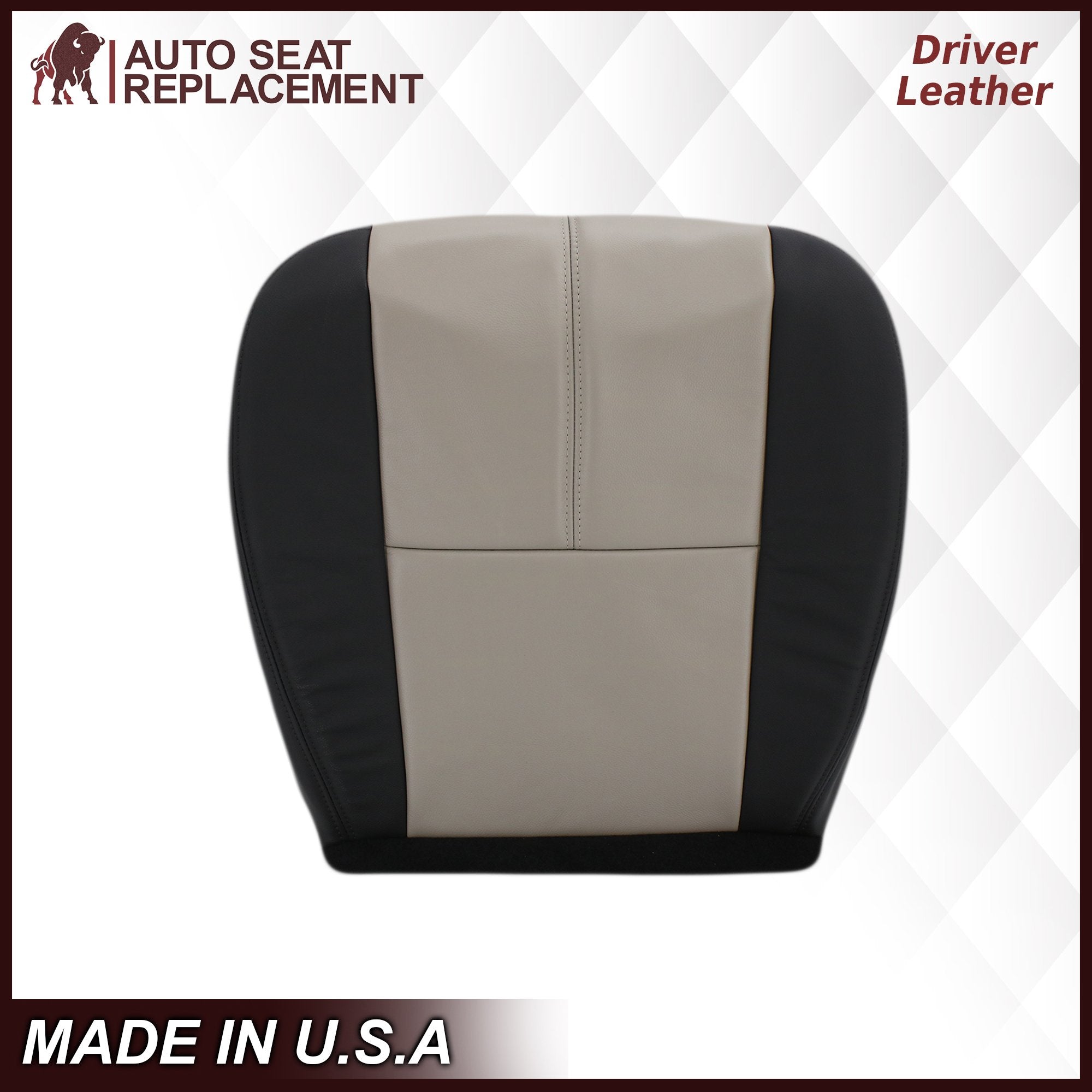 2007-2014 GMC Sierra Custom Fit Seat Covers - Premium 2-Tone Gray & Black Neoprene Protection | Perfect for Truck Owners, Off-Road Adventures & Daily Commutes
