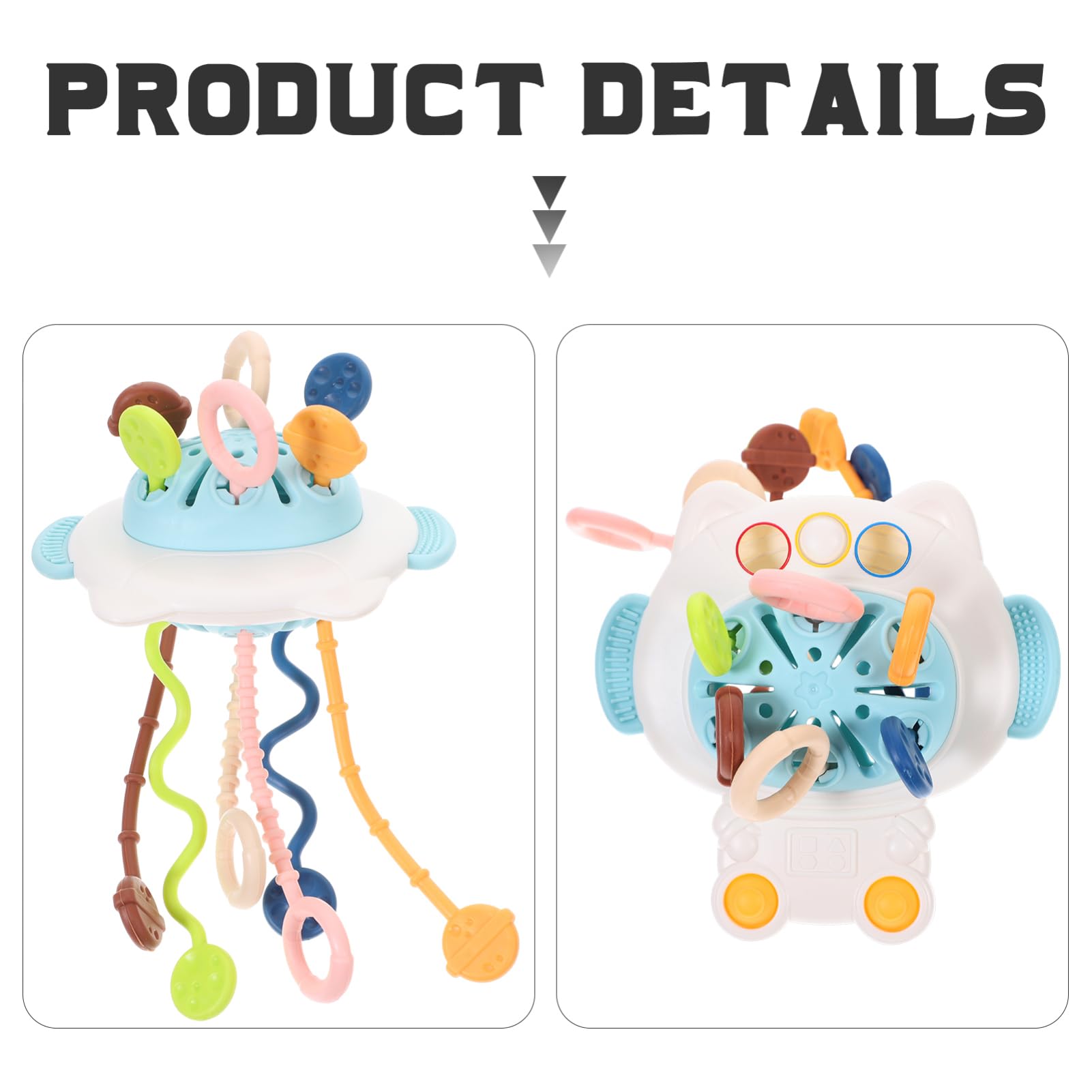Toyvian 2-Pack Drawstring Bath Toys for Kids - Sensory & Educational Plastic Water Play Toys for Toddlers - Perfect for Bathtime Fun & Early Learning Development