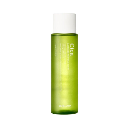 Bergamo Cica Essential Intensive Skin Toner 210ml - Soothing Hydrating Facial Toner for Sensitive Skin | Korean Skincare for Dry, Irritated Skin | Perfect for Daily Skincare Routine & Post-Shaving Care