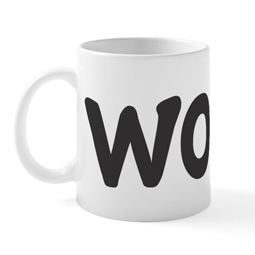 White - Woof Mug