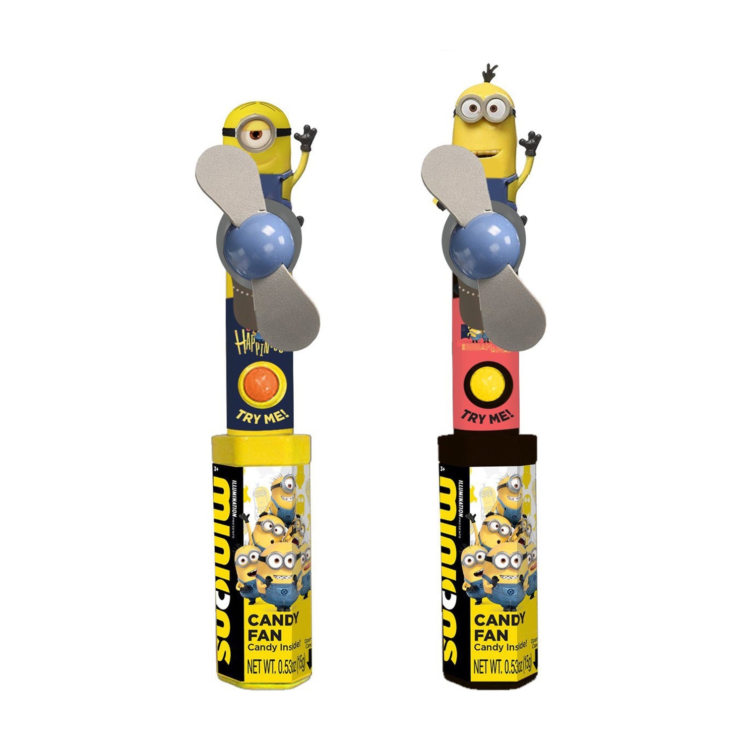 CandyRific Despicable Me Minions Gummy Candy - 12ct Box | Fun Movie-Themed Treat for Kids, Parties & Movie Nights