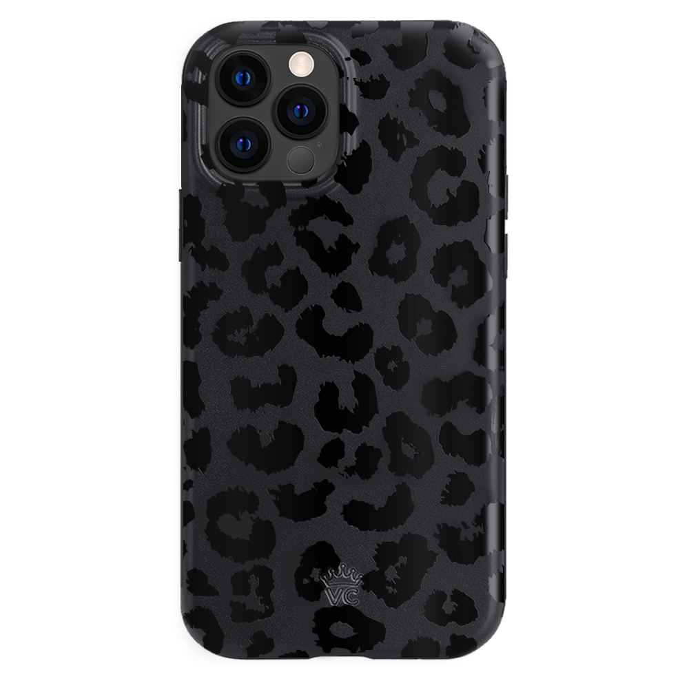 Black Leopard iPhone Case - Stylish & Durable Phone Cover for iPhone [Models] - Perfect for Everyday Protection & Fashion Statement