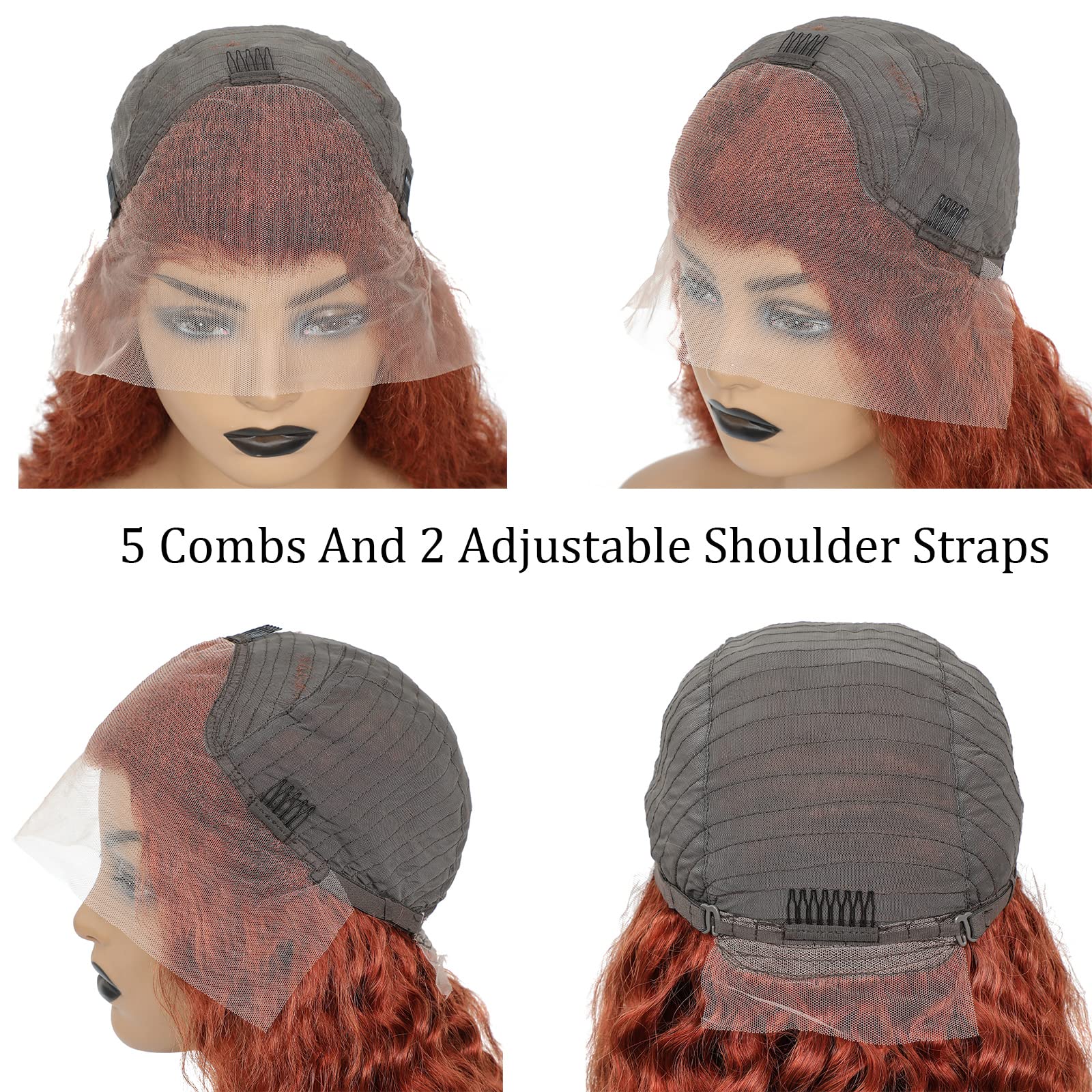 20 Inch Water Wave Lace Front Wigs Human Hair - 13x4 HD Lace Pre-Plucked with Baby Hair for Black Women | Natural Looking Body Wave Wigs for Daily Wear, Parties & Special Occasions