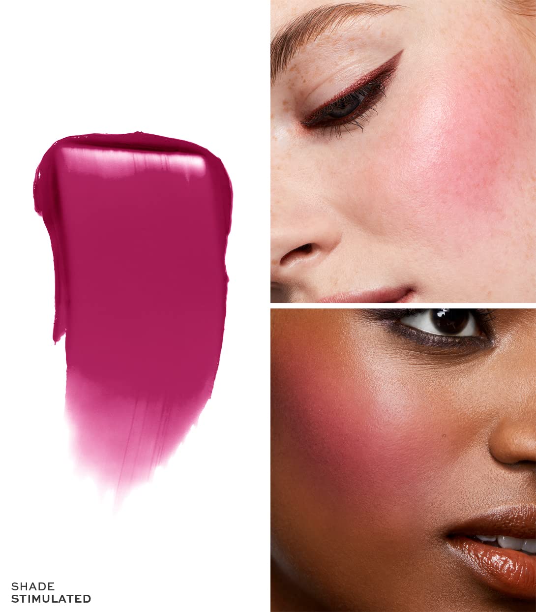 MAKE - Heat Stroke Gel Cheek Tint (Stimulated) - Natural Blush for Flushed Cheeks - Perfect for Everyday Makeup & Special Occasions