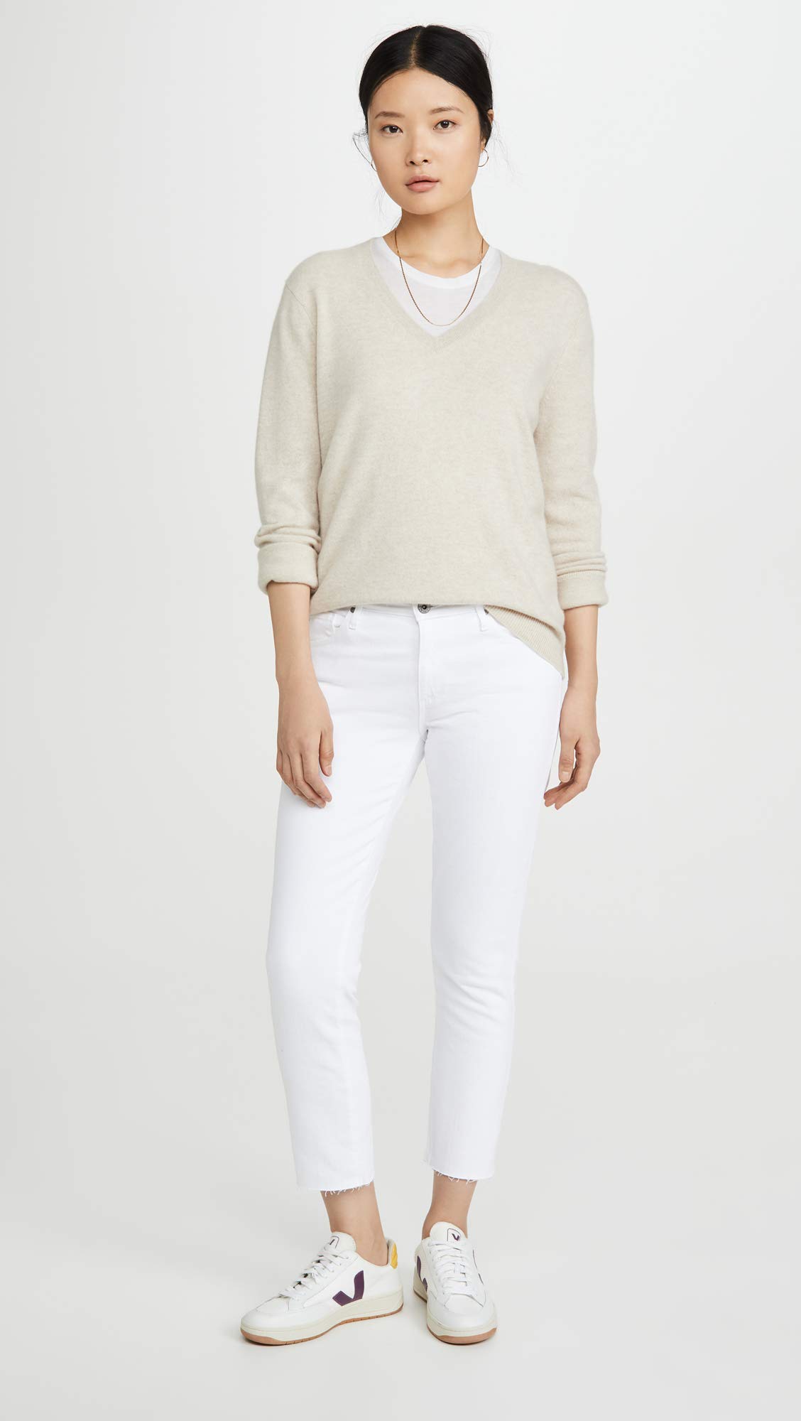 AG Adriano Goldschmied Women's The Prima Crop Jeans - High Waist Slim Fit Ankle Jeans for Women | Perfect for Casual Wear, Office & Date Night Outfits