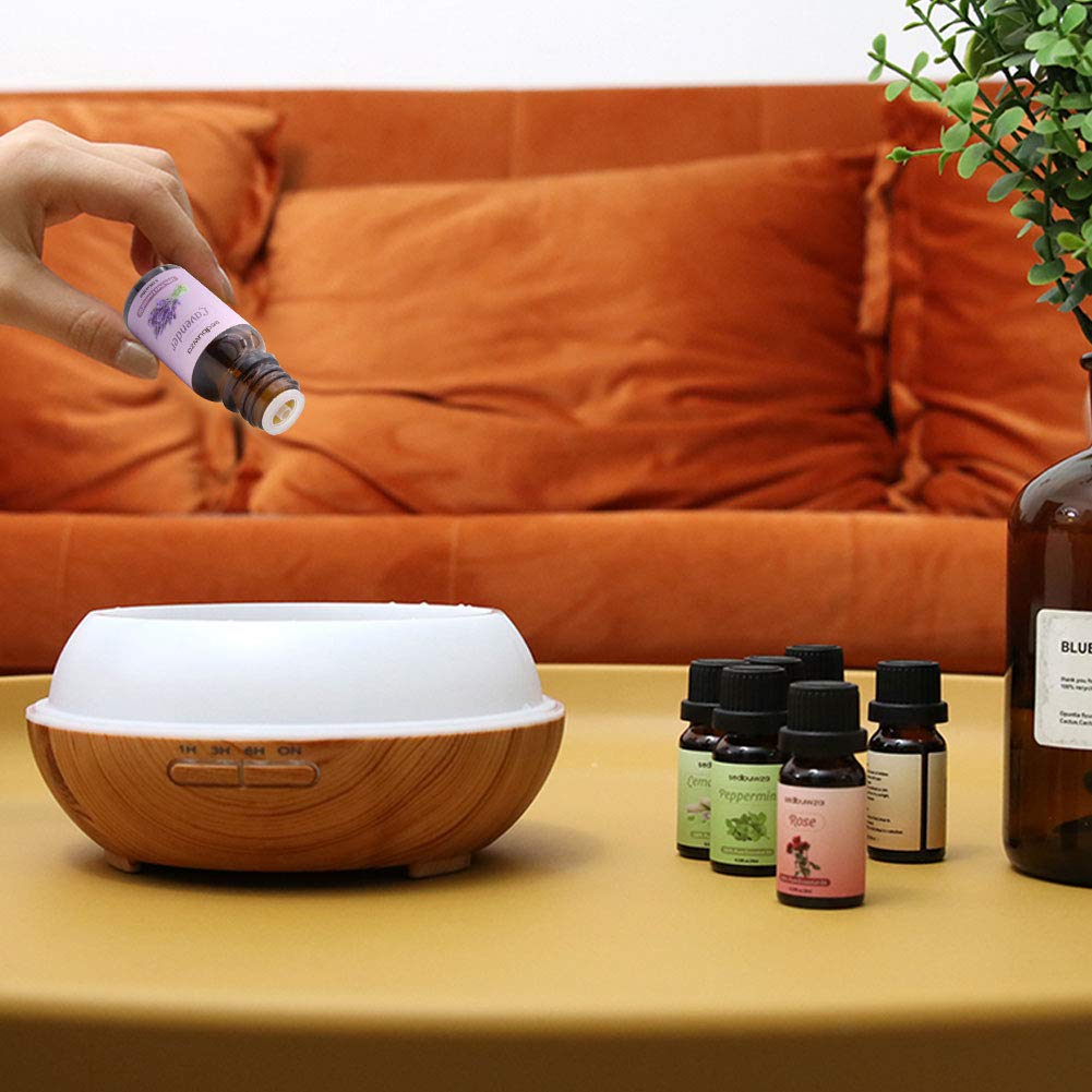 Sedbuwza Lavender Chamomile Essential Oil Set - 2 x 10ml Pure Aromatherapy Oils for Diffusers, Massage, Soap & Candle Making | Relaxing Scent for Stress Relief & Better Sleep