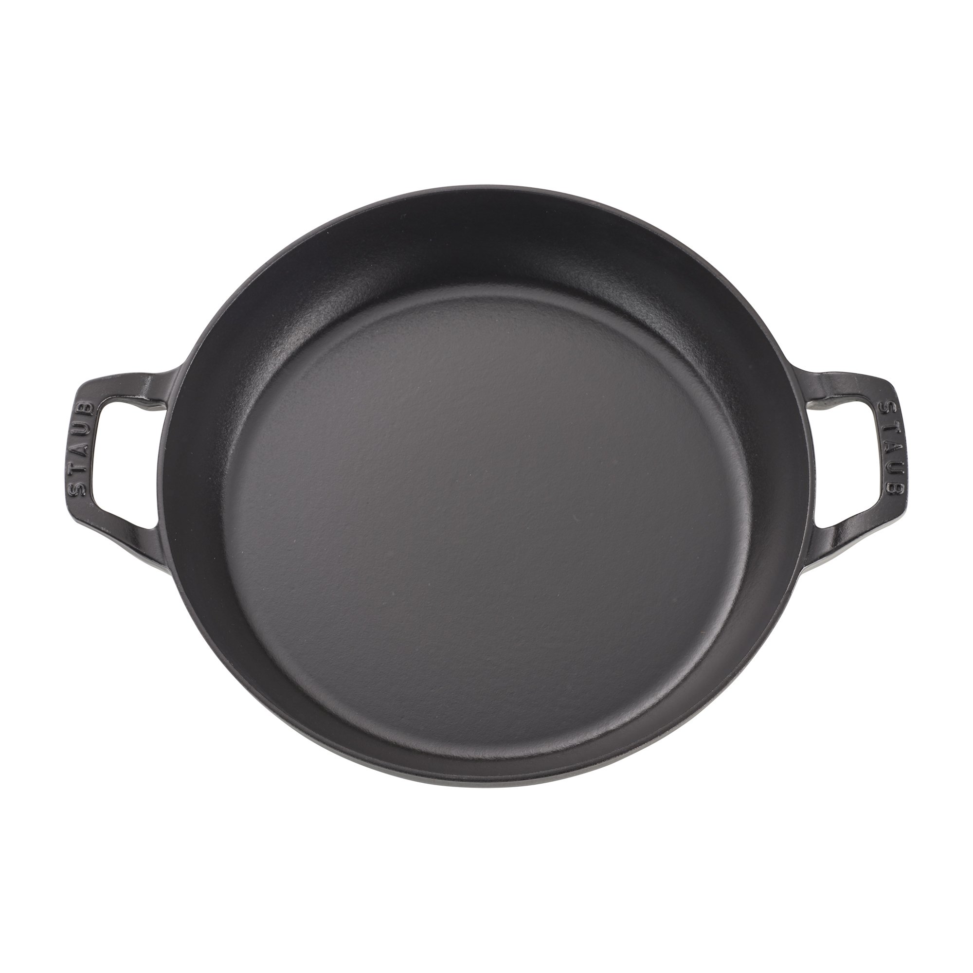 STAUB 3.5-Quart Matte Black Enameled Cast Iron Braiser with Glass Lid - Perfect for Slow Cooking, Roasting & Serving Dishes Family Style
