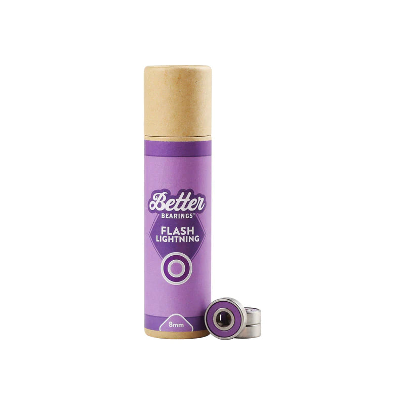 Better Bearings - High Performance Flash Lightning Bearings for Skateboards, Scooters & Rollerblades | Durable & Smooth Ride